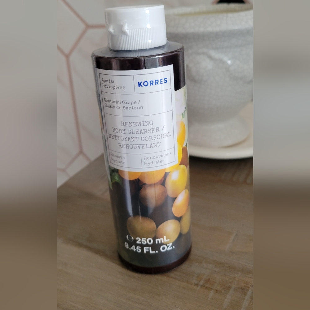 Korres Santorini Grape 🍇 Renewing Body Cleanser